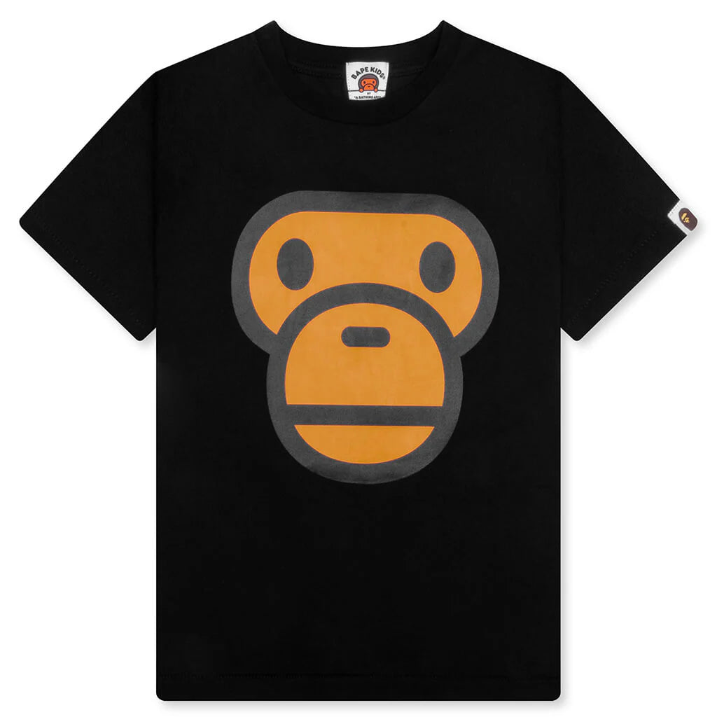 Kids Milo Face Tee Black