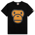 Kids Milo Face Tee Black