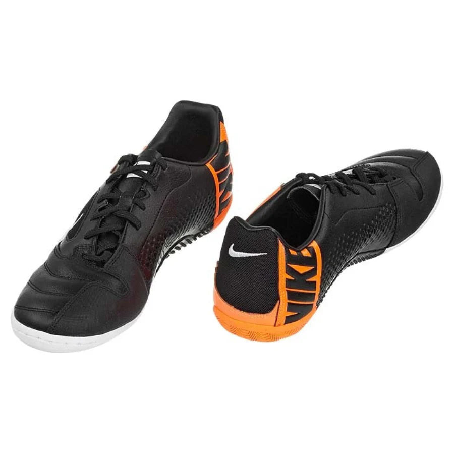 Nike 5 Elastico Pro Indoor Soccer Shoes Black Orange White