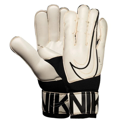 Nike Grip3 Goalkeeper Gloves White Black