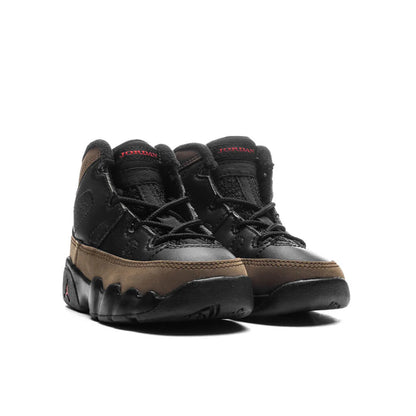 Jordan 9 Retro TD Black True Red Light Olive