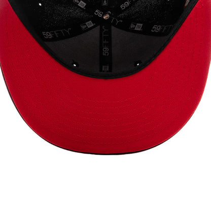 FEATURE x New Era 59FIFTY Fitted LA Dodgers Cooperstown Black Red