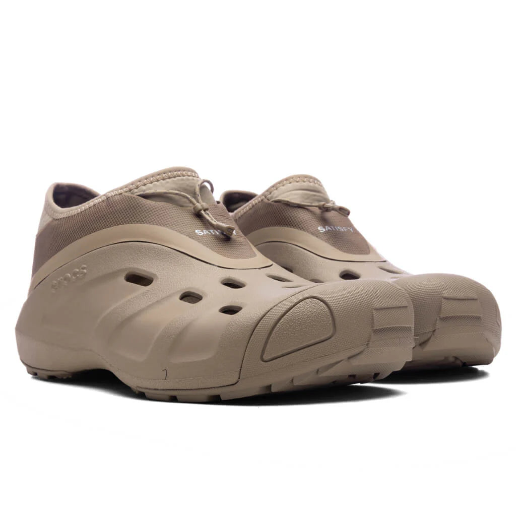 Crocs x Satisfy Quick Trail Low Tumbleweed