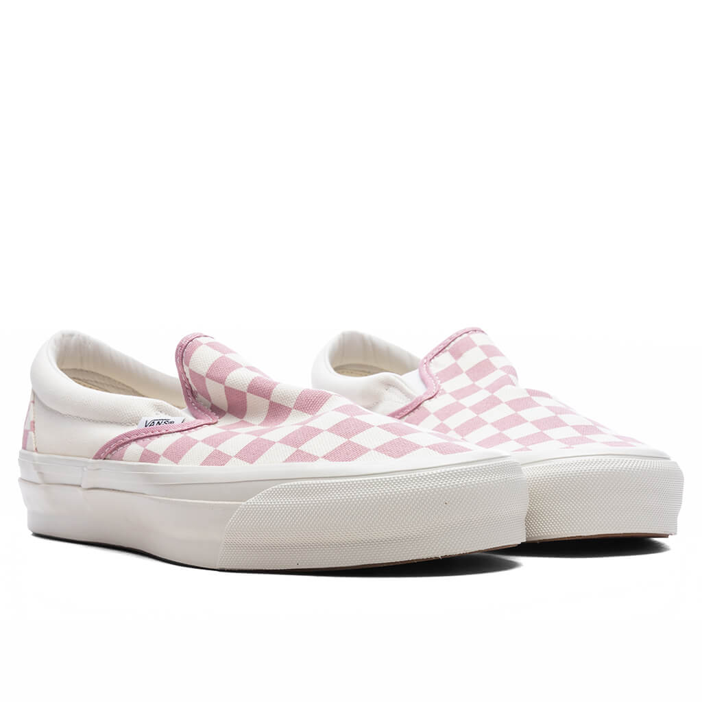 Premium Classic Slip On 98 Checkerboard Pink