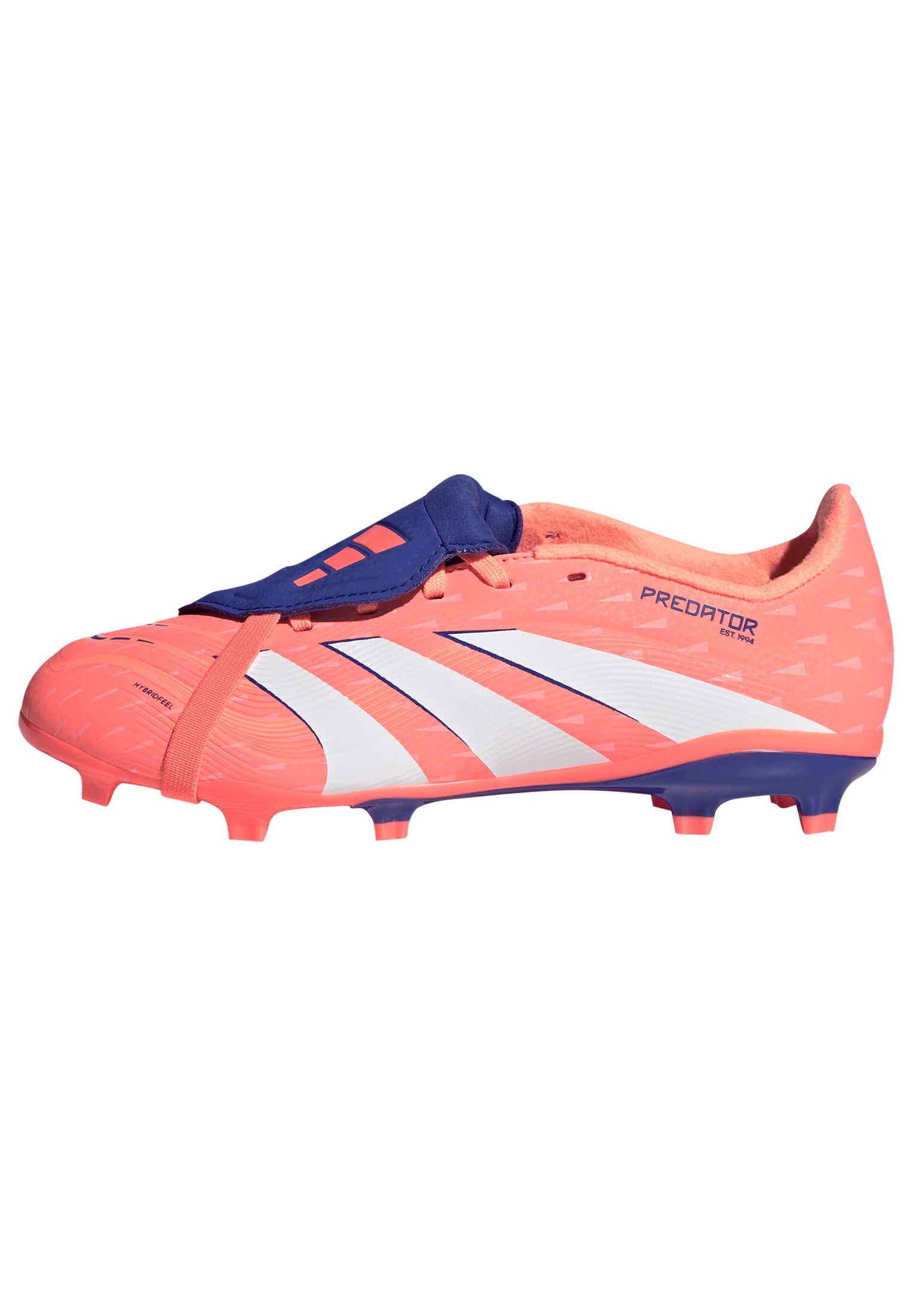 adidas Predator League Fold Over Tongue FG MG Youth Soccer Cleats Orange White