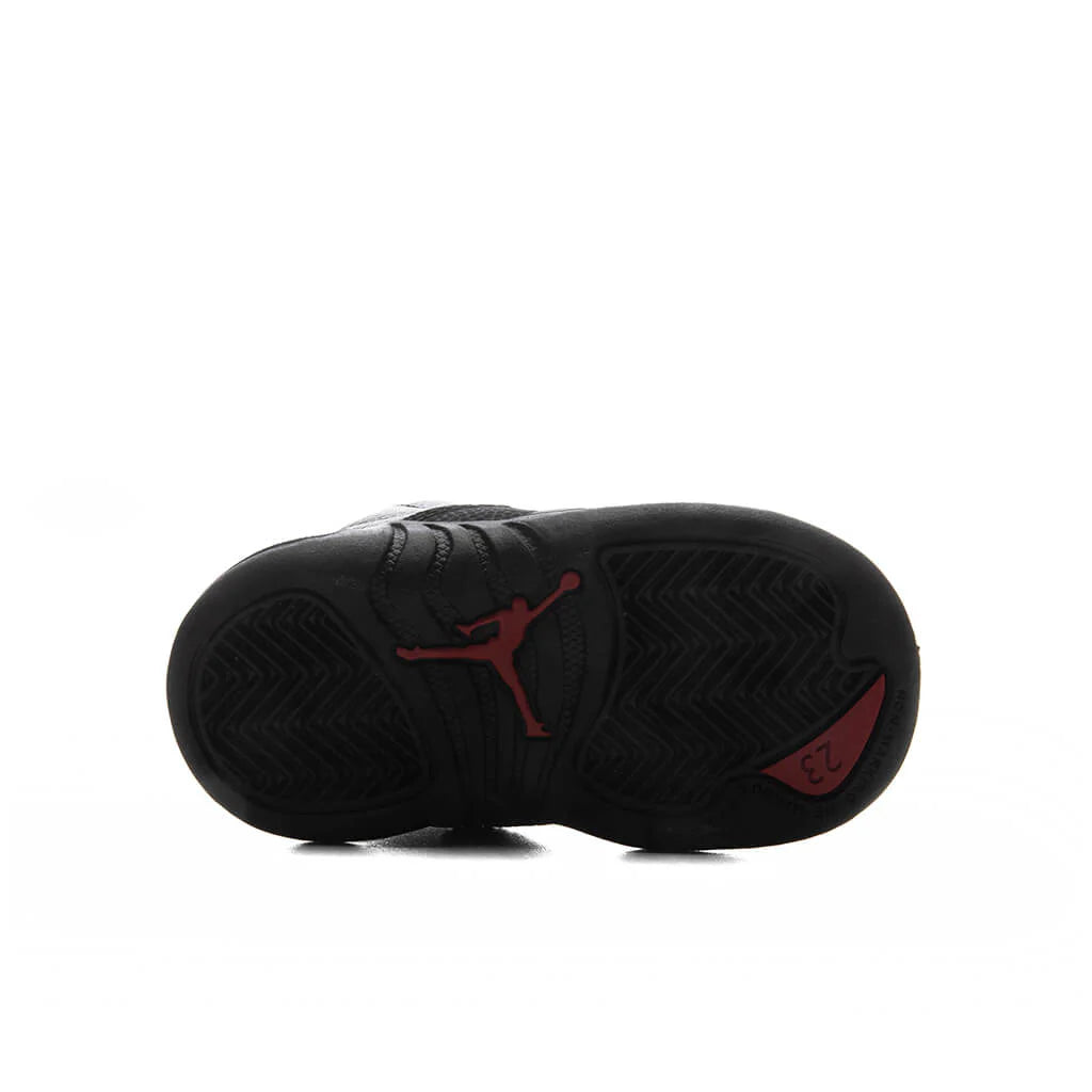 Air Jordan 12 Retro Bloodline TD Black Varsity Red
