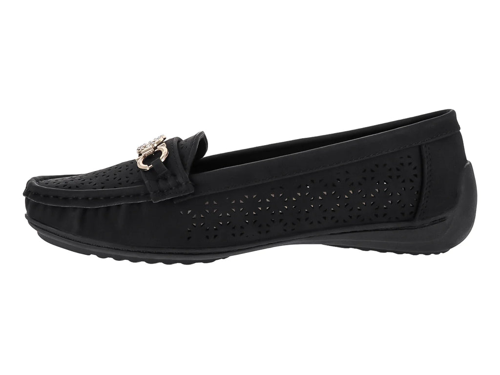 Mocasines ROZE Negro para Mujer