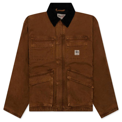 Washed Canvas Shop Jacket Bronze