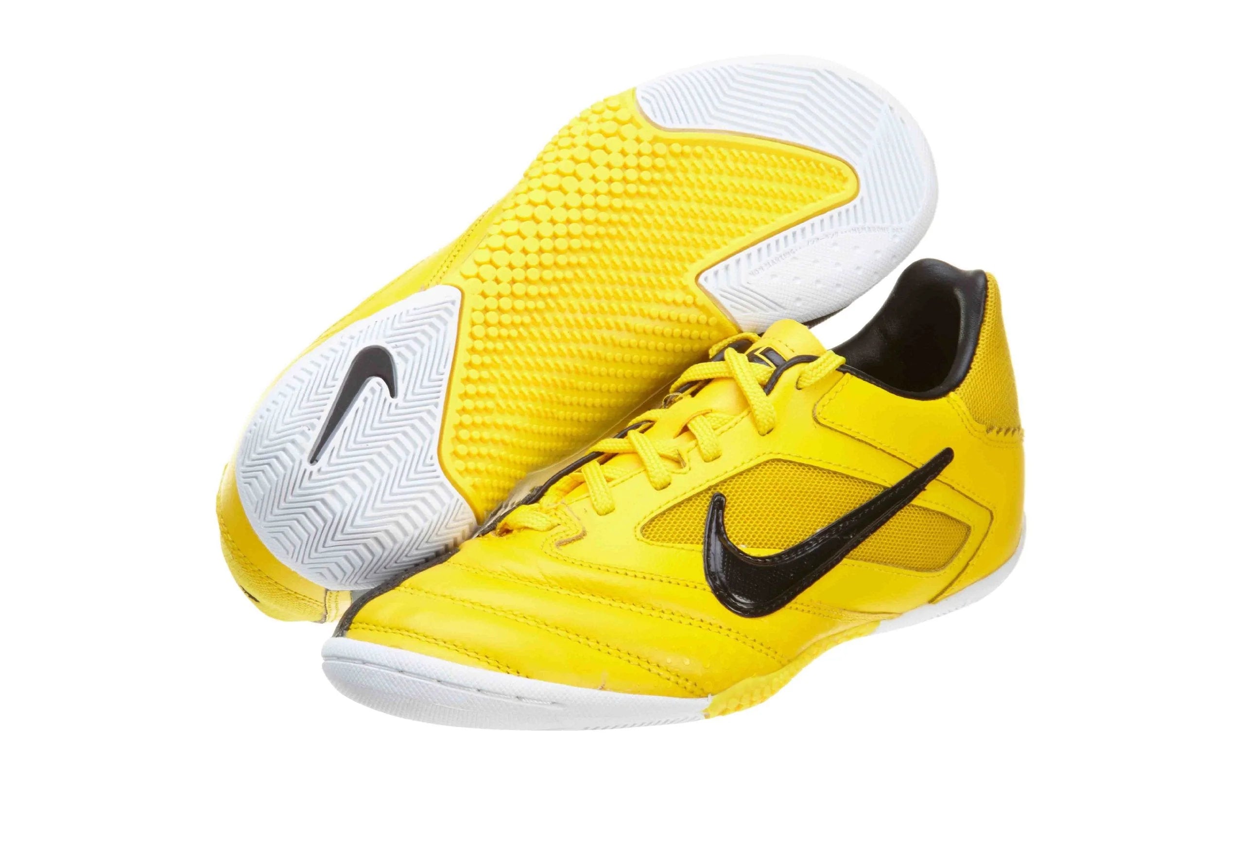 Nike 5 Elastico Pro Indoor Soccer Shoes Yellow White Black