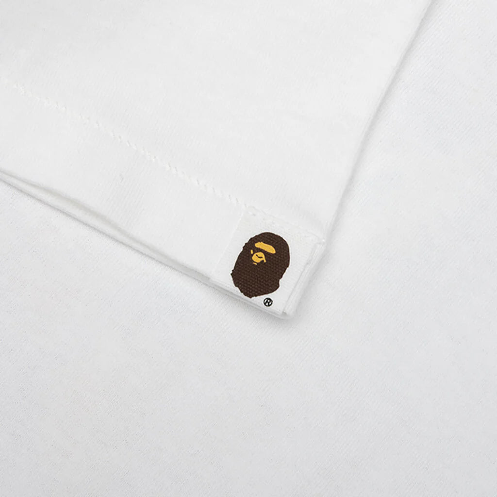 Kids BAPE Milo Assorted Big Baby Milo Tee White