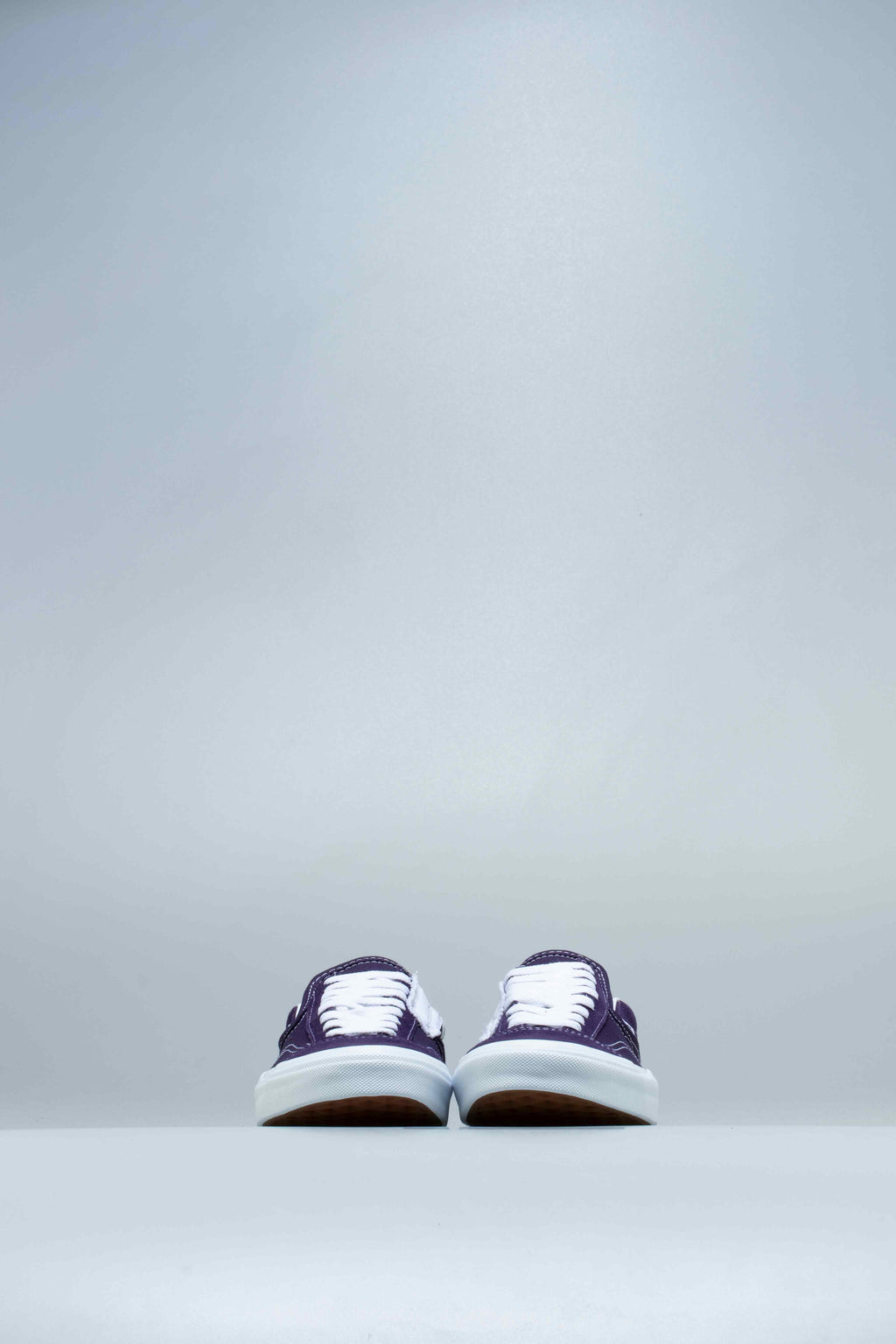 Slip On Cap Check Mens Shoe Mysterioso Purple True White