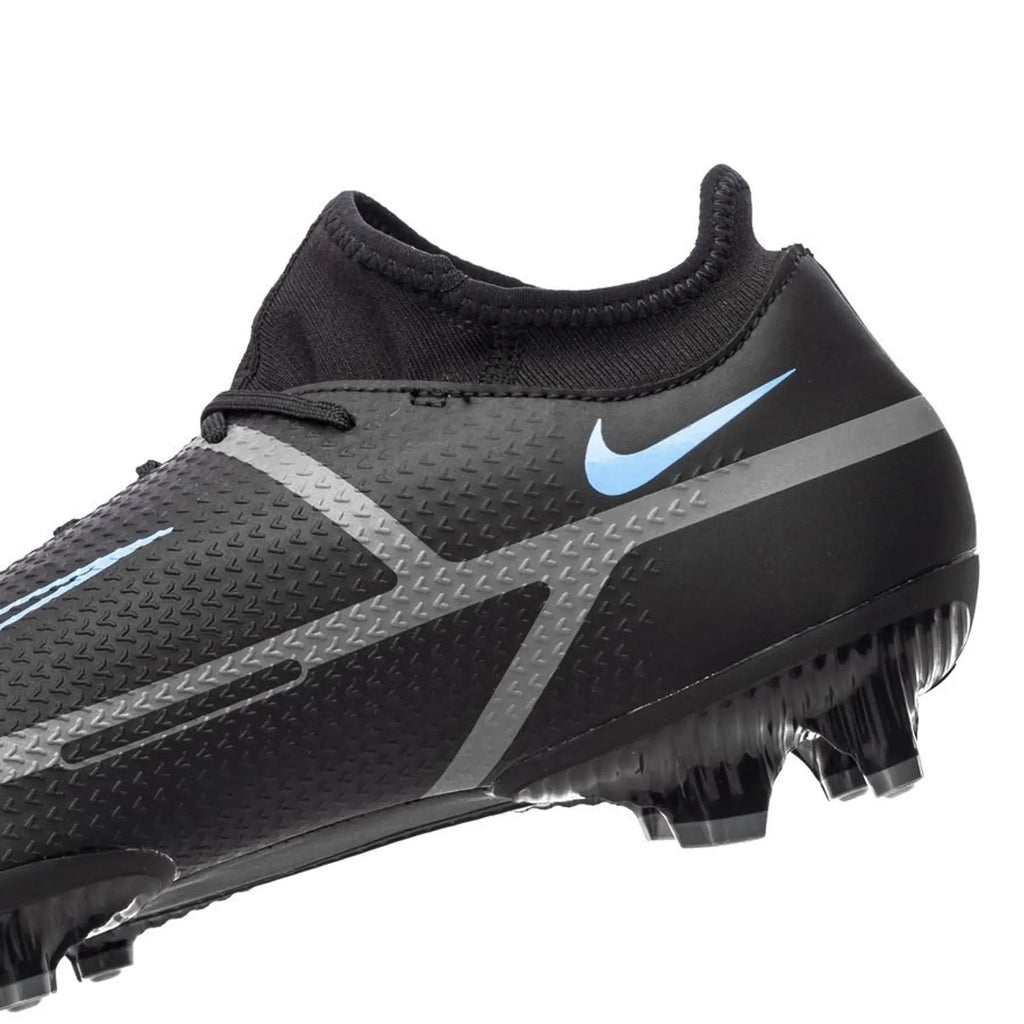 Nike Phantom GT2 Academy DF MG Multi Ground Soccer Cleats Black Iron Grey