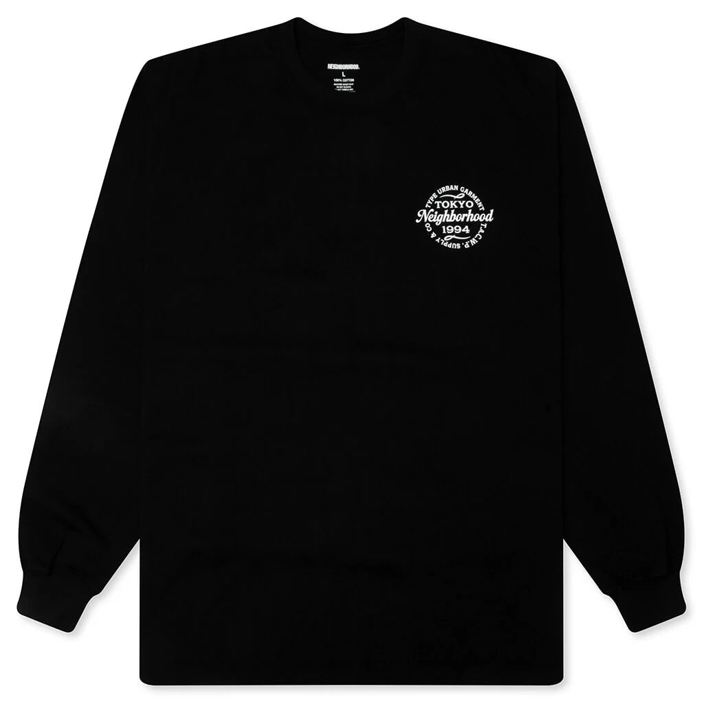 NH Tee L S 04 Black