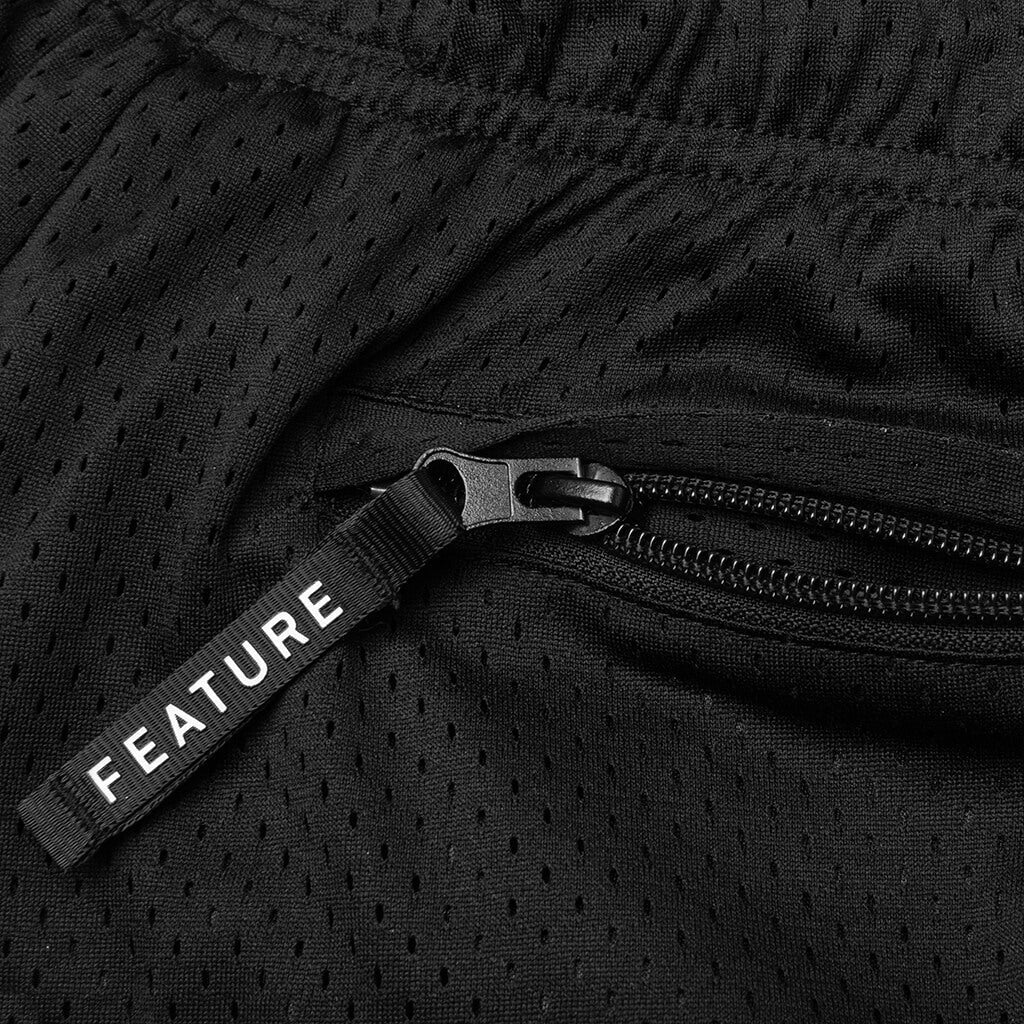 West Mesh Shorts Black