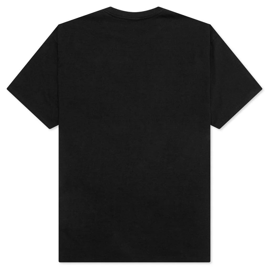 Washed Heavy Weight Crewneck T Shirt Black