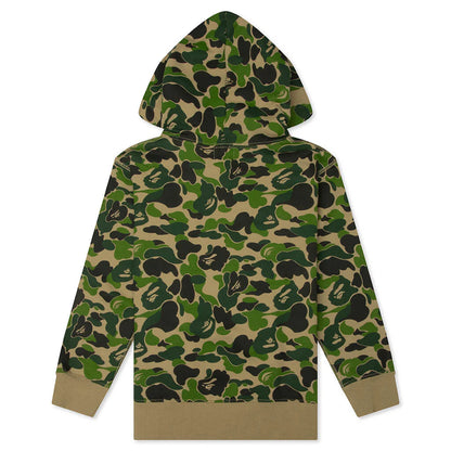 Kids ABC Camo Baby Milo Pullover Hoodie Green