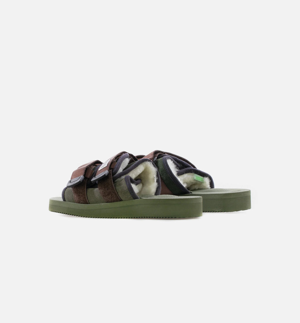 Moto Mab Slides Mens Sandals Olive Sage