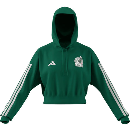 adidas Mexico DNA Womens Soccer Hoodie Green