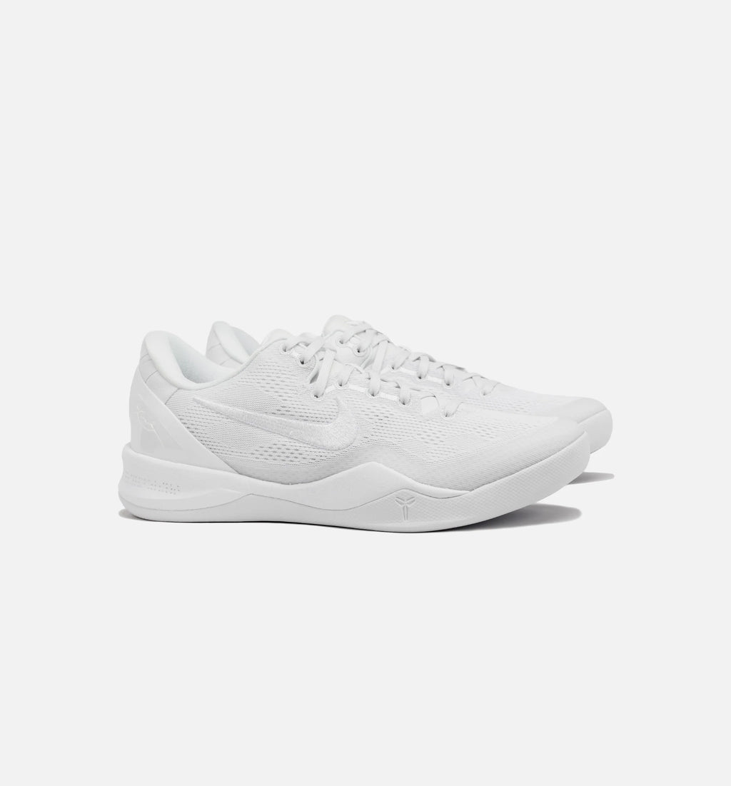 Kobe 8 Protro Halo Mens Basketball Shoe White Limit One Per Customer