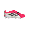 adidas Predator League Fold Over Tongue AG Artificial Ground Youth Soccer Cleats Red Black White