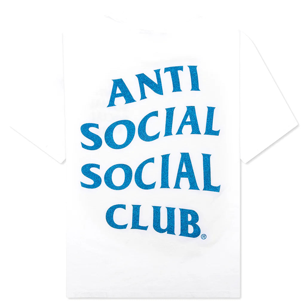 Mind Games Glitter Tee White