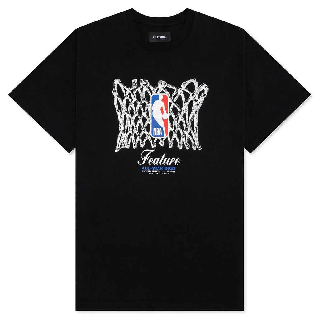 NBA Hoop City Tee Black