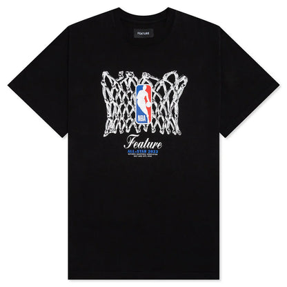 NBA Hoop City Tee Black