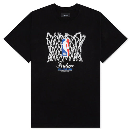 NBA Hoop City Tee Black