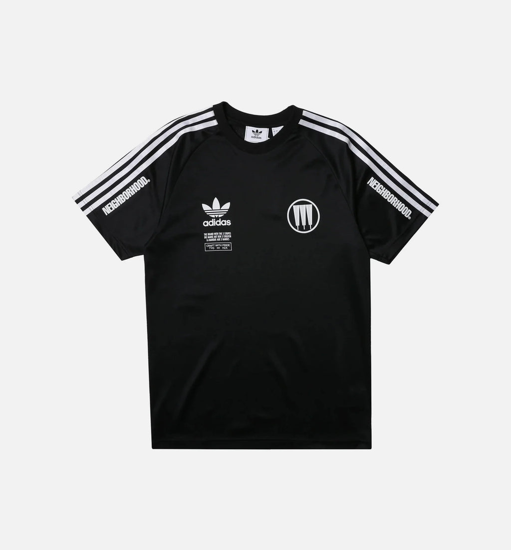 Neighborhood Mens Game Jersey Black White