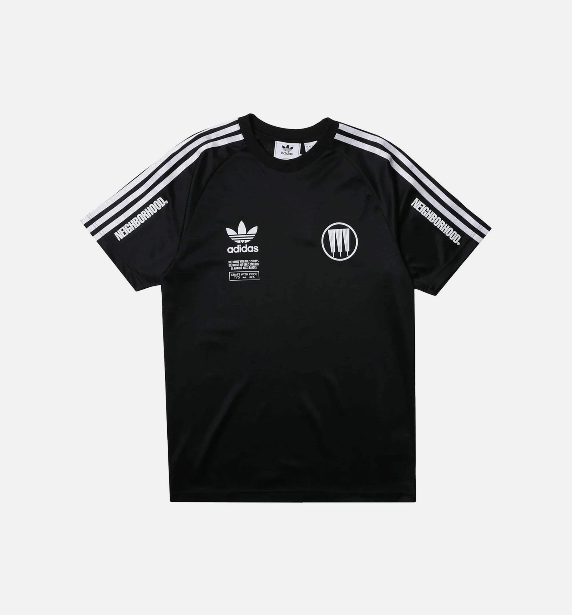 Neighborhood Mens Game Jersey Black White