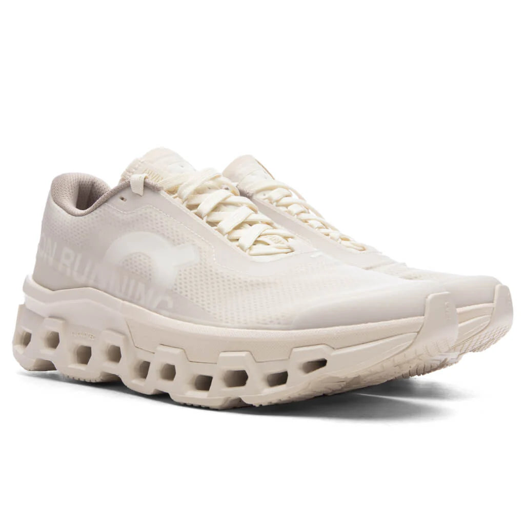 On x INVINCIBLE Cloudmonster 2 Deconstructed Perfection Ivory White