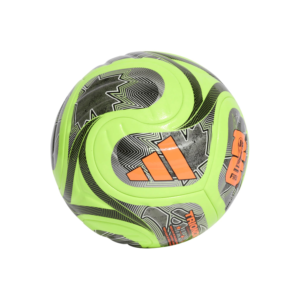 adidas WC Com WTR Soccer Ball Lemon Black Iron
