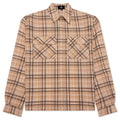 Sheer Flannel Shirt Brown Checker