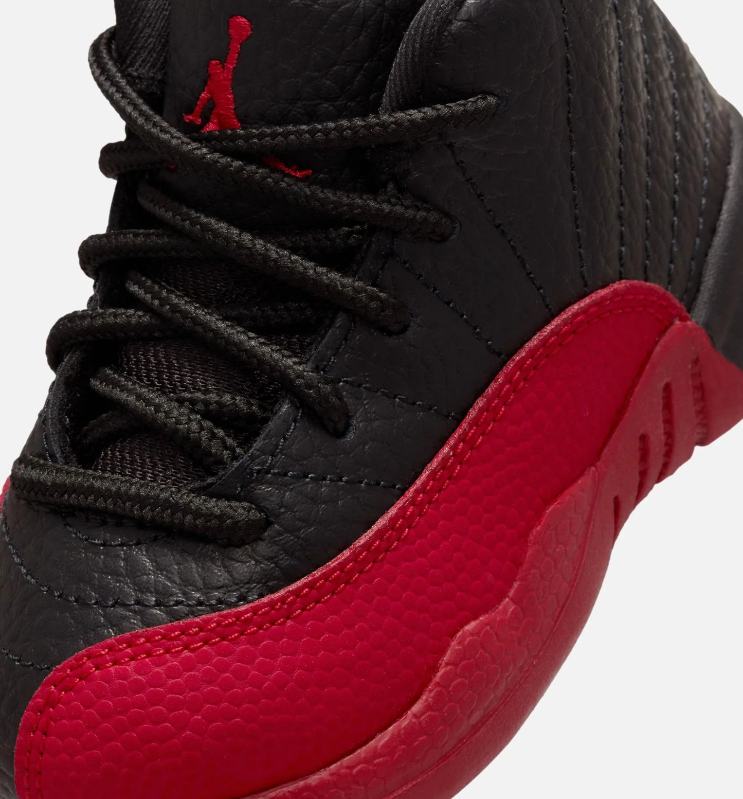 Air Jordan 12 Retro Flu Game Infant Toddler Lifestyle Shoe Black Varsity Red