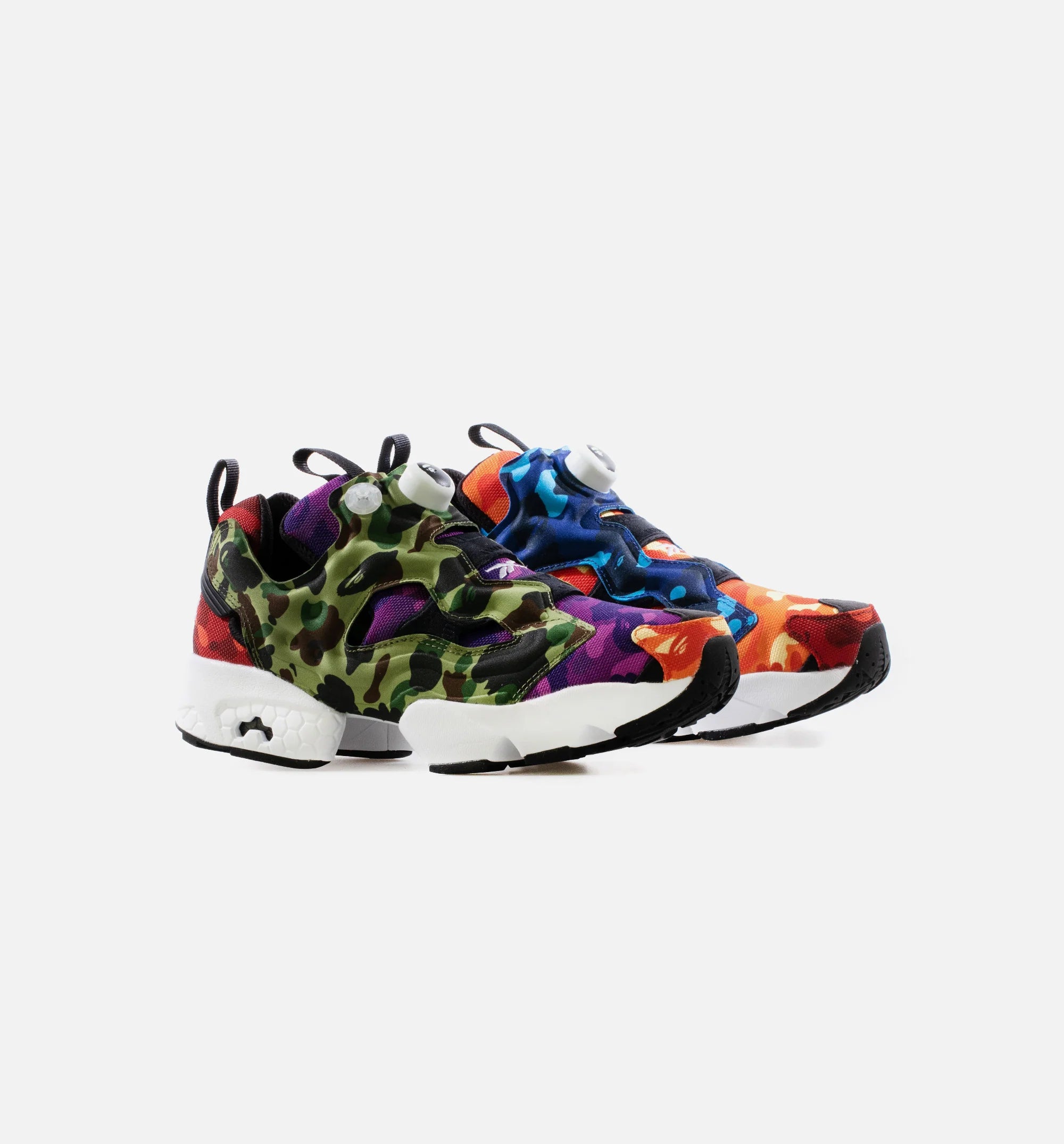 BAPE Instapump Fury Multi Camo Mens Lifestyle Shoe Multi Camo