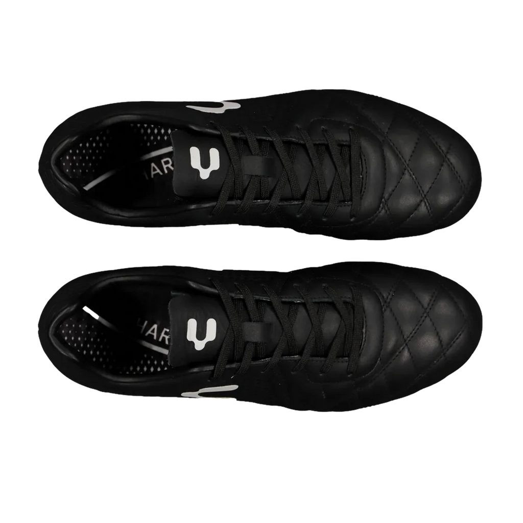 Charly Legendario LT FG 20 Firm Ground Soccer Cleats Black Grey