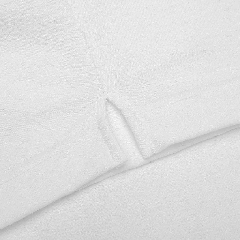 Jersey Braque Pocket Tee White
