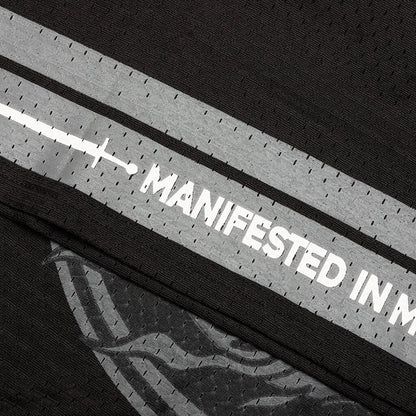 First Down Jersey Black Grey