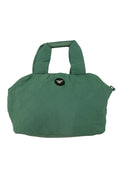 Varsity Teal Quilted Tote Bag