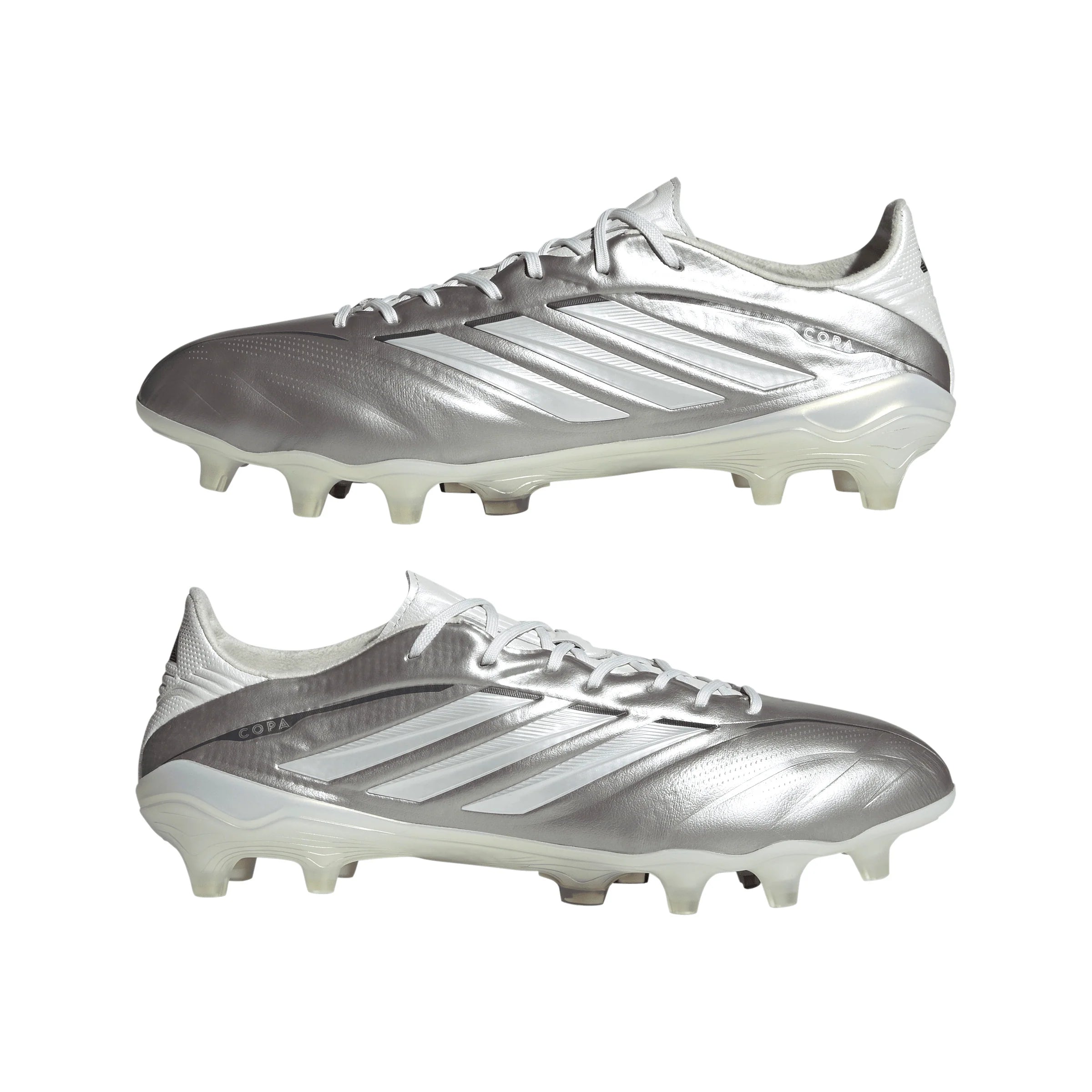 adidas Copa Pure IV Elite FG Firm Ground Mens Soccer Cleats Metal Silver