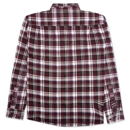 Ribbon Flannel Shirt Assorted