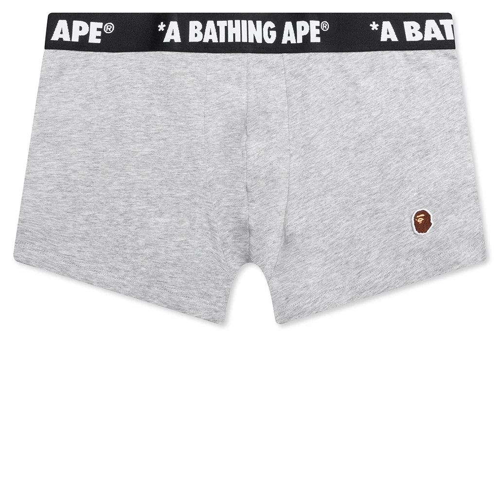 One Point Trunks Gray