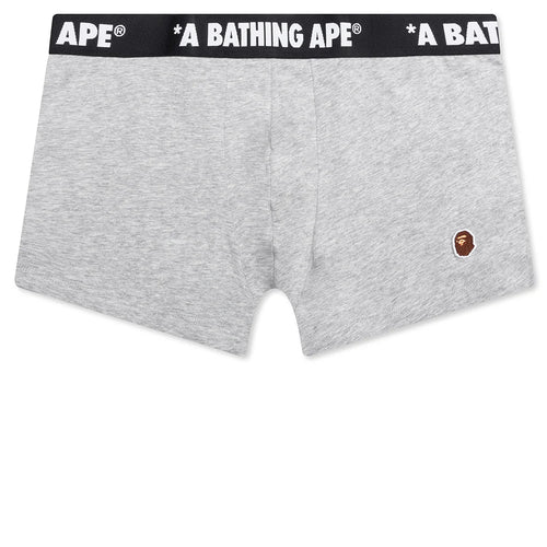 One Point Trunks Gray