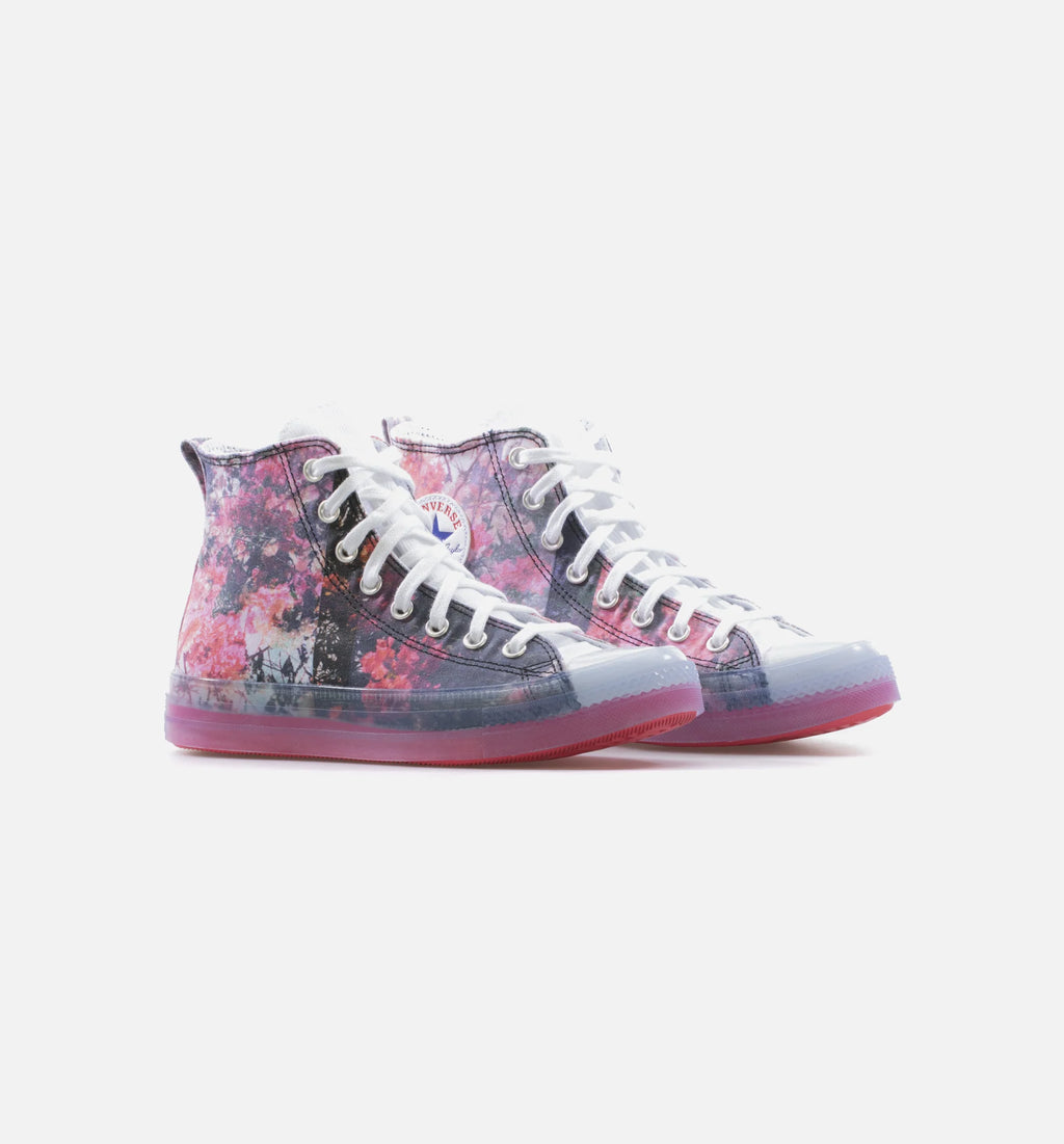 Chuck Taylor All Star Cx Hi Top Shaniqu Mens Lifestyle Shoe Pink White Brown Floral