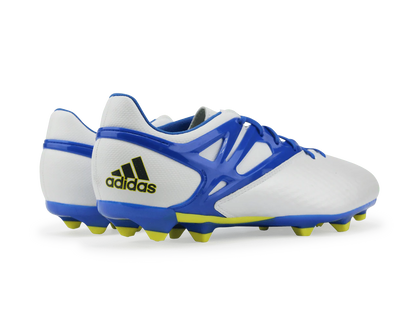 adidas Messi 153 FG AG White Blue Yellow