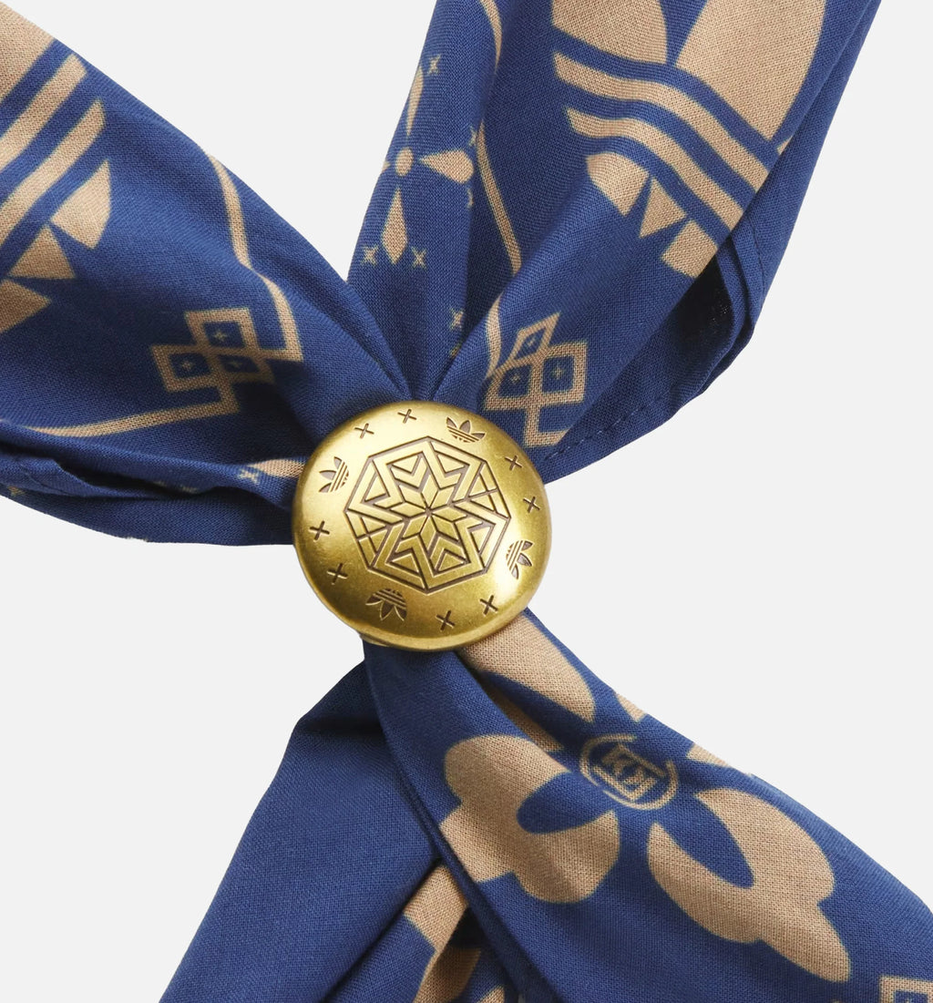CLOT Bandana By Edison Chen Mens Scarf Tech Indigo Cardboard