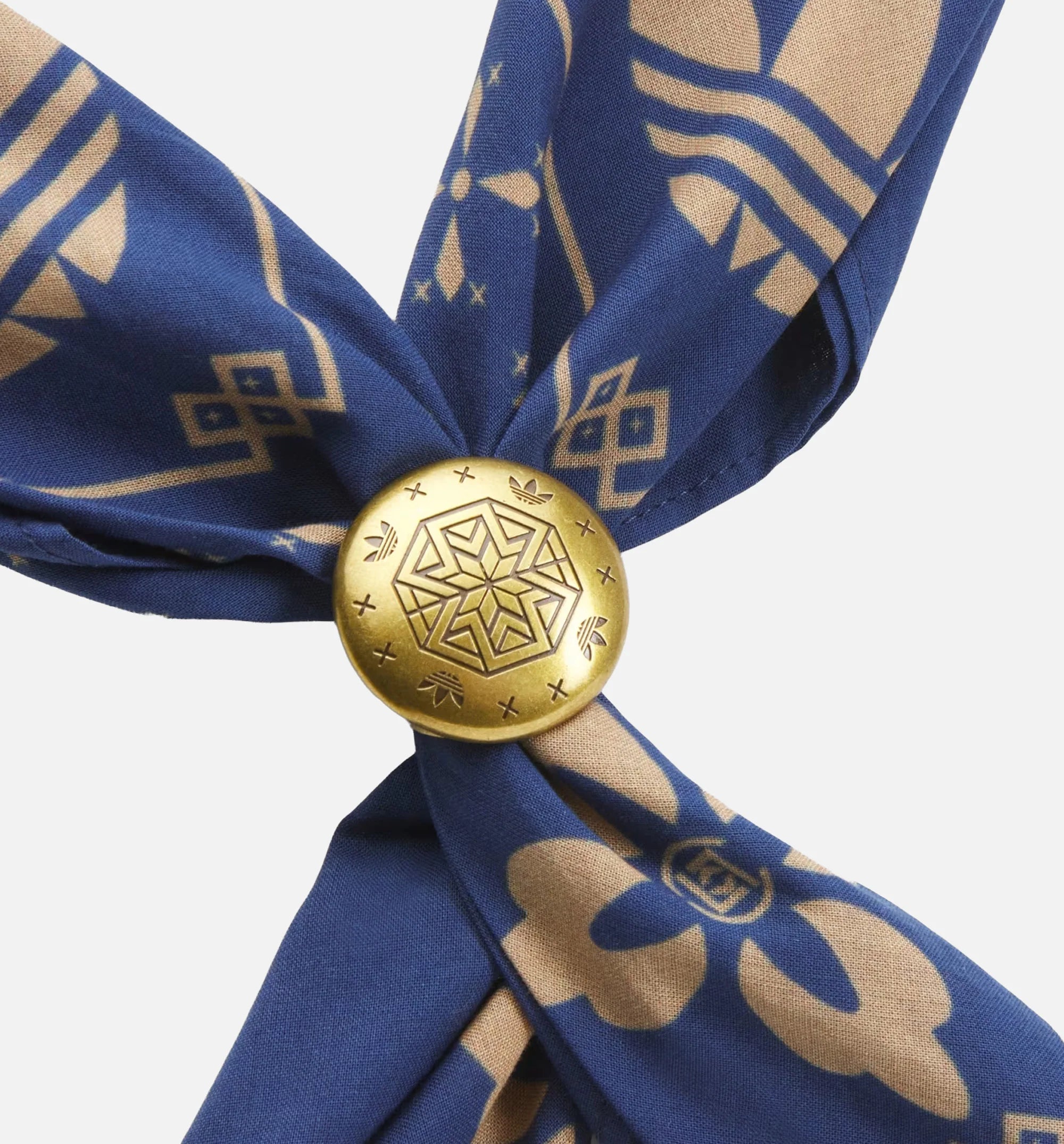 CLOT Bandana By Edison Chen Mens Scarf Tech Indigo Cardboard