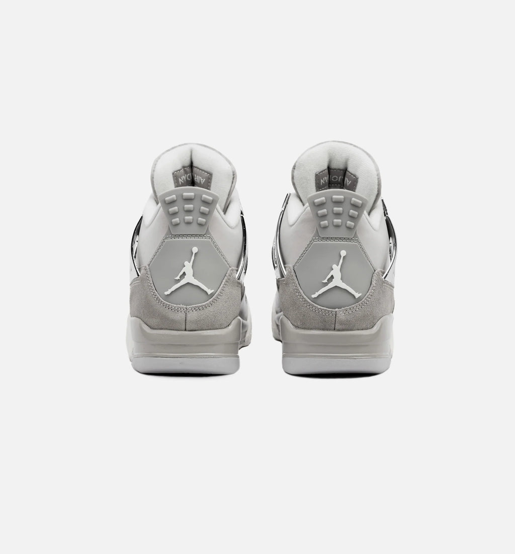 Air Jordan 4 Retro Frozen Moments Womens Lifestyle Shoe Grey White Limit One Per Customer