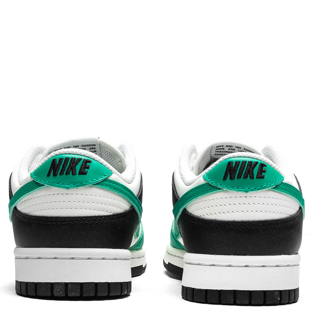 Womens Dunk Low Sail Stadium Green Black