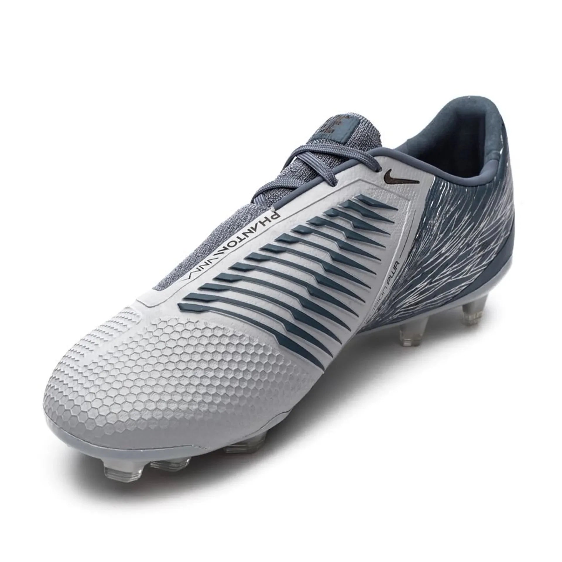 Nike Phantom Venom Elite FG Firm Ground Soccer Cleats Wolf Grey Black Armory Blue